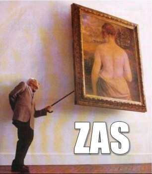 Detrás de la imagen.