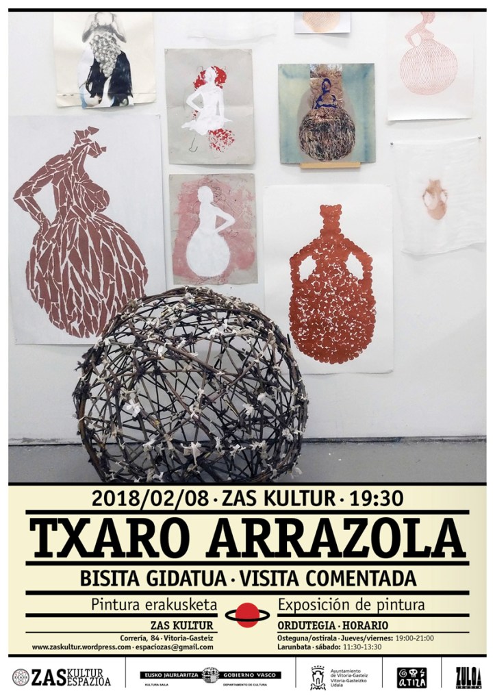 CARTEL VISITA TXARO ARRAZOLA (1)